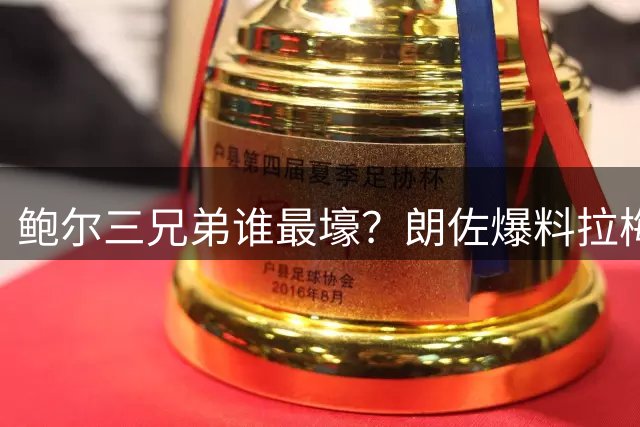 鲍尔三兄弟谁最壕？朗佐爆料拉梅洛豪车收藏超10辆